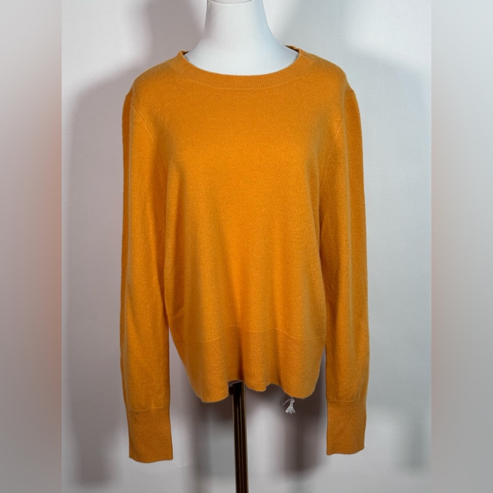 New J Crew Cashmere classic-fit crewneck sweater BA400